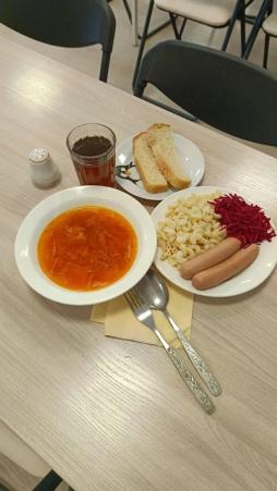 Питание в школе. День первый.